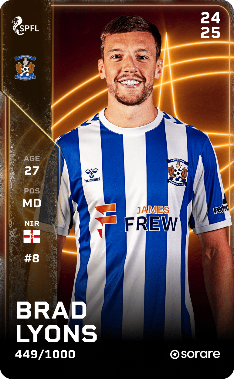 Brad Lyons 2024-25 • Limited 449/1000