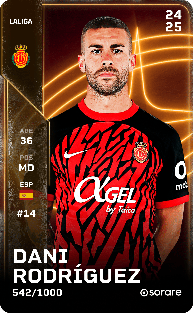 Dani Rodríguez 2024-25 • Limited 542/1000