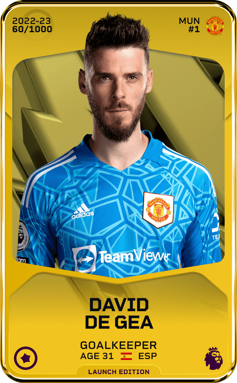 David de Gea 2022-23 • Limited 60/1000