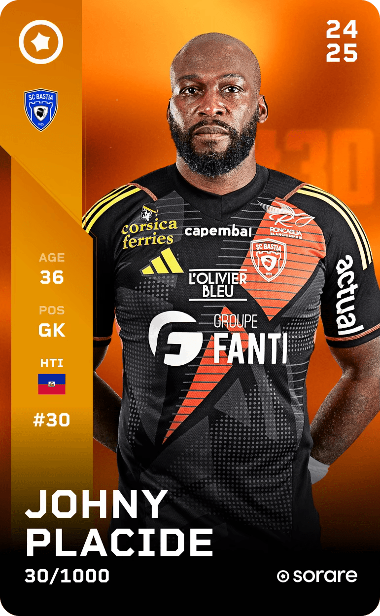 Johny Placide 2024-25 • Limited 30/1000