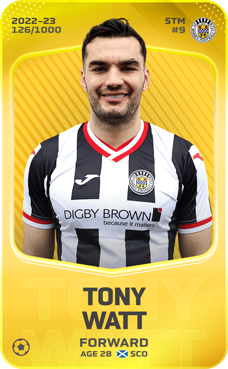Tony Watt 2022-23 • Limited 126/1000