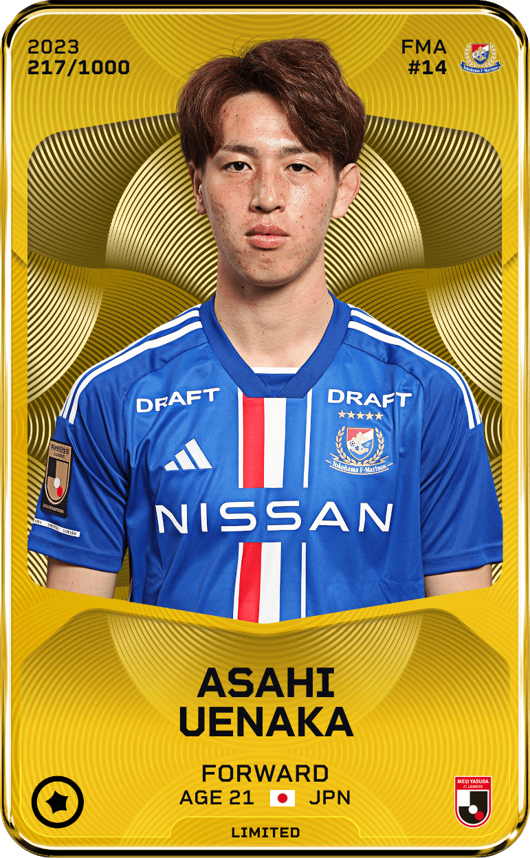 Asahi Uenaka 2023-24 • Limited 217/1000