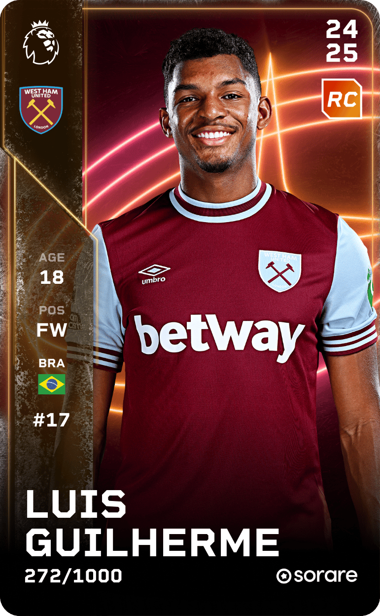 Luis Guilherme 2024-25 • Limited 272/1000