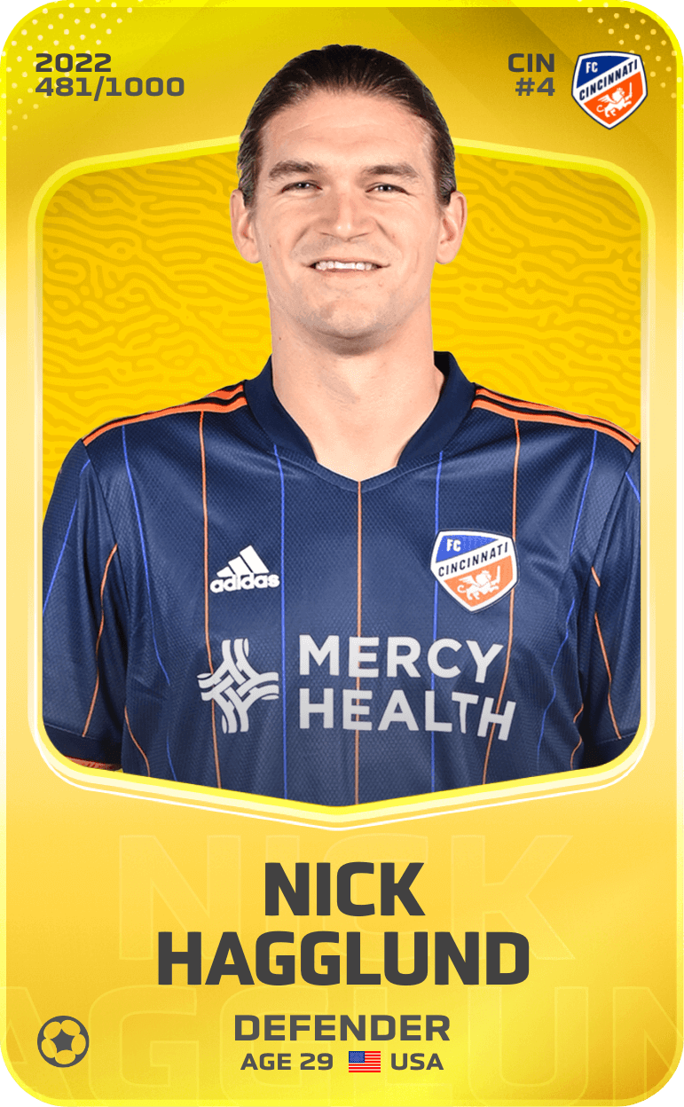 Nick Hagglund 2022-23 • Limited 481/1000