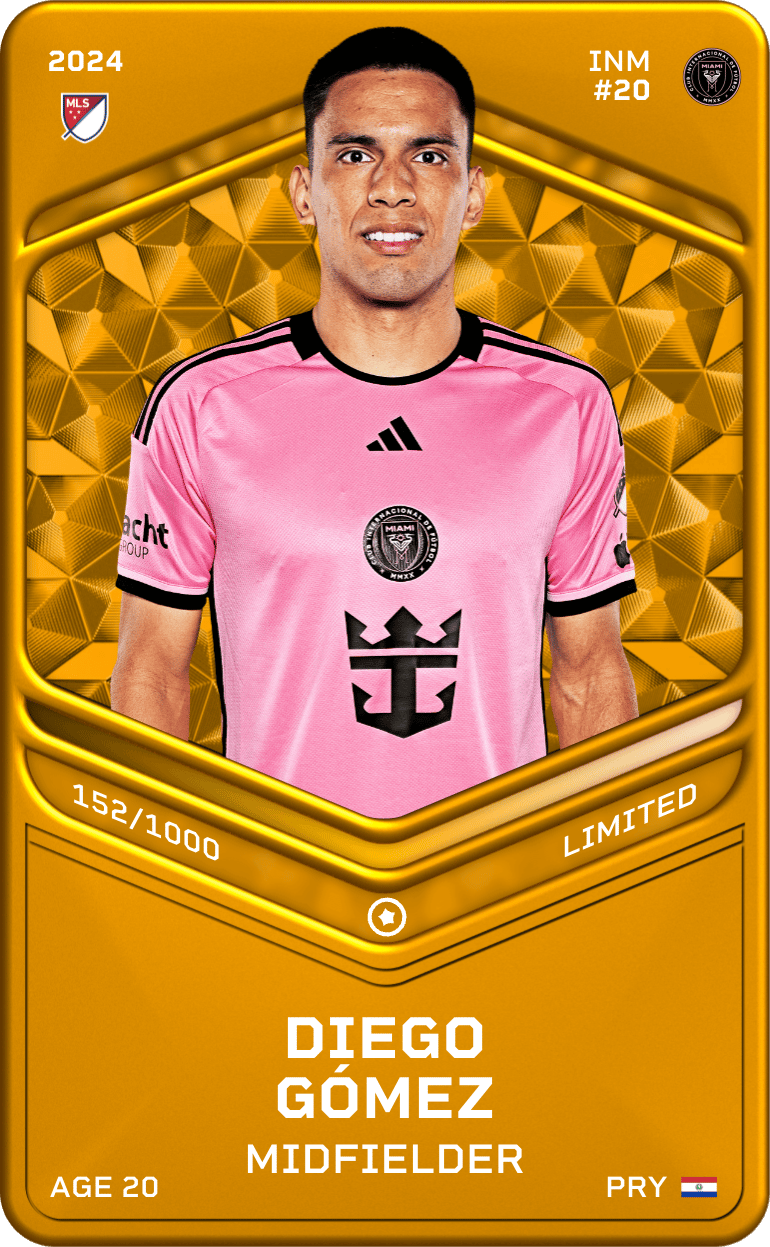 Diego Gómez 2024-25 • Limited 152/1000