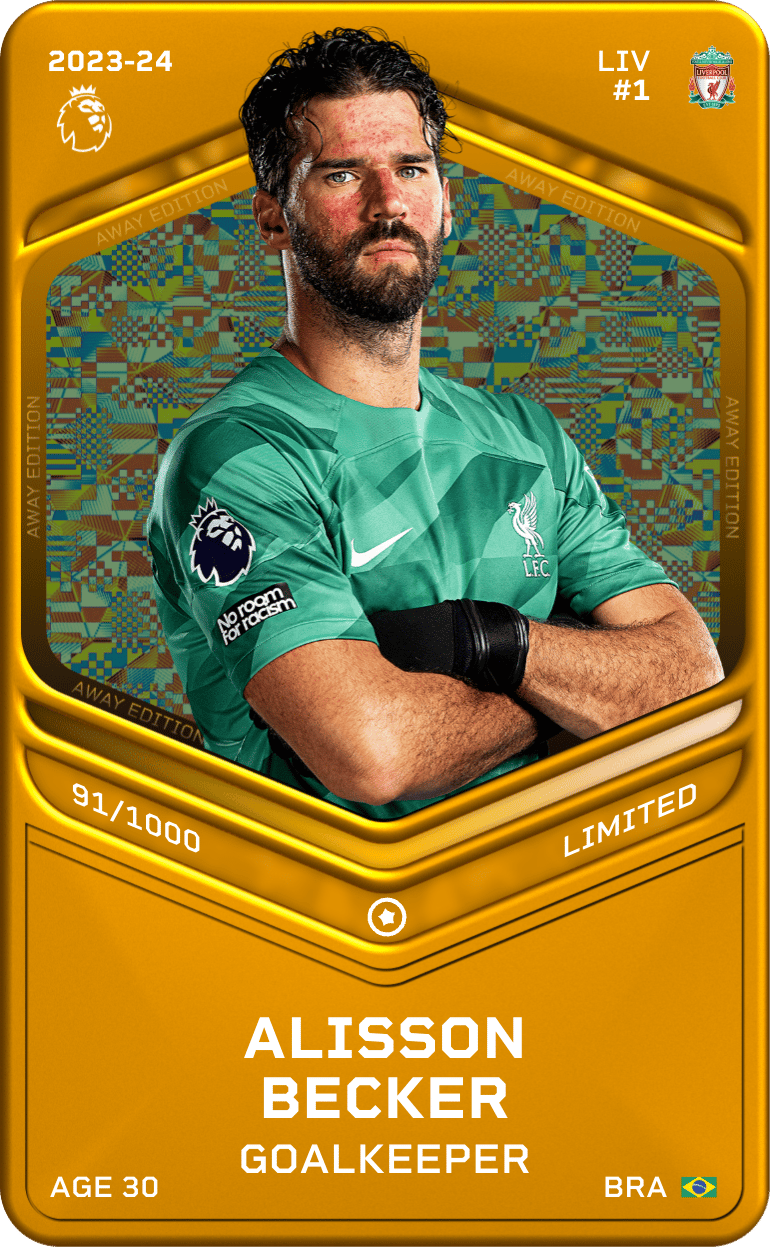 Alisson Becker 2023-24 • Limited 91/1000
