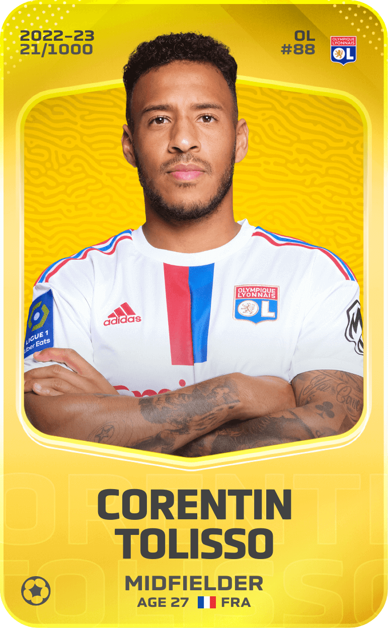 Corentin Tolisso 2022-23 • Limited 21/1000