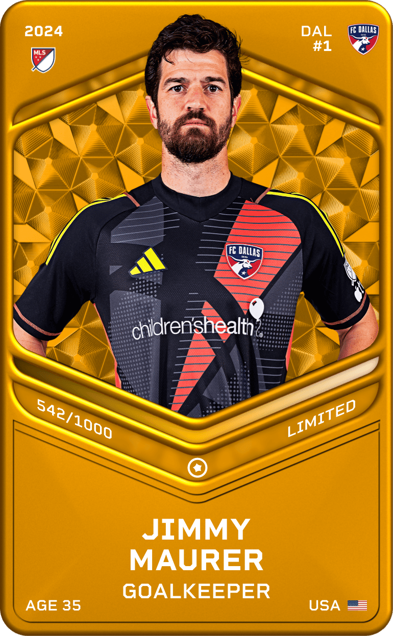 Jimmy Maurer 2024-25 • Limited 542/1000