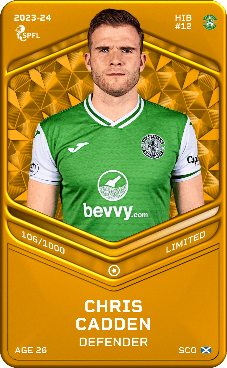 Chris Cadden 2023-24 • Limited 106/1000