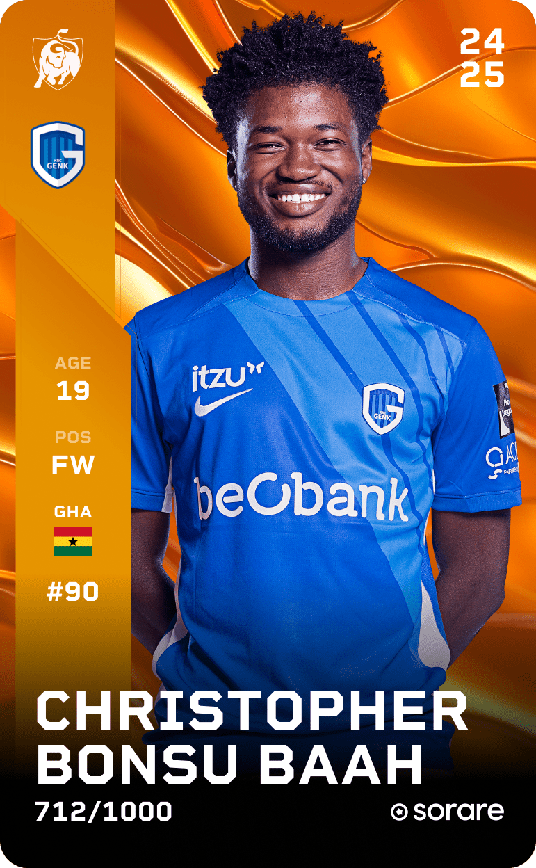 Christopher Bonsu Baah 2024-25 • Limited 712/1000