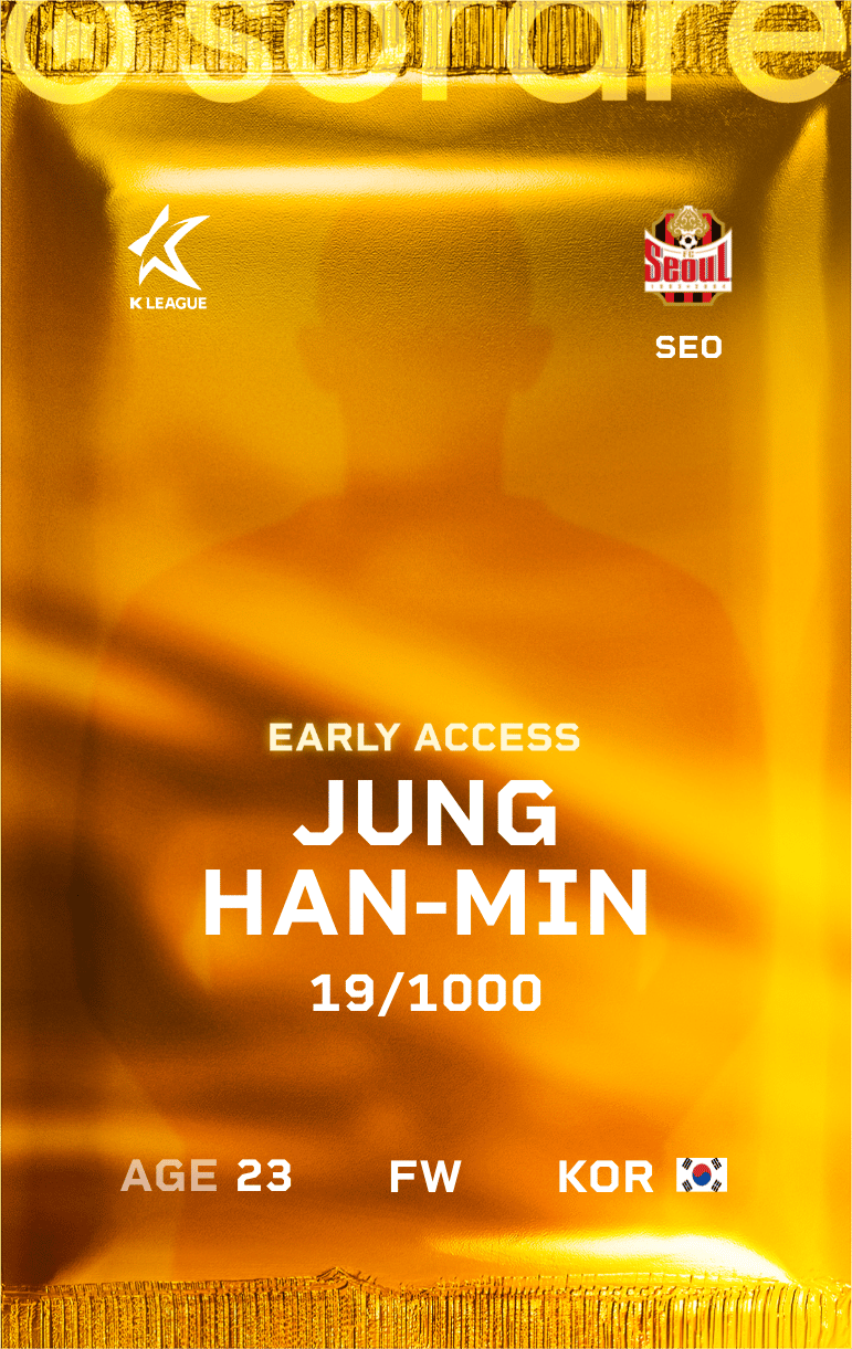 Jung Han-Min 2025-26 • Limited 19/1000