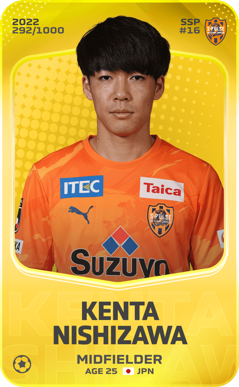Kenta Nishizawa 2022-23 • Limited 292/1000