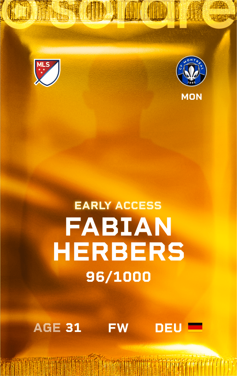 Fabian Herbers 2025-26 • Limited 96/1000