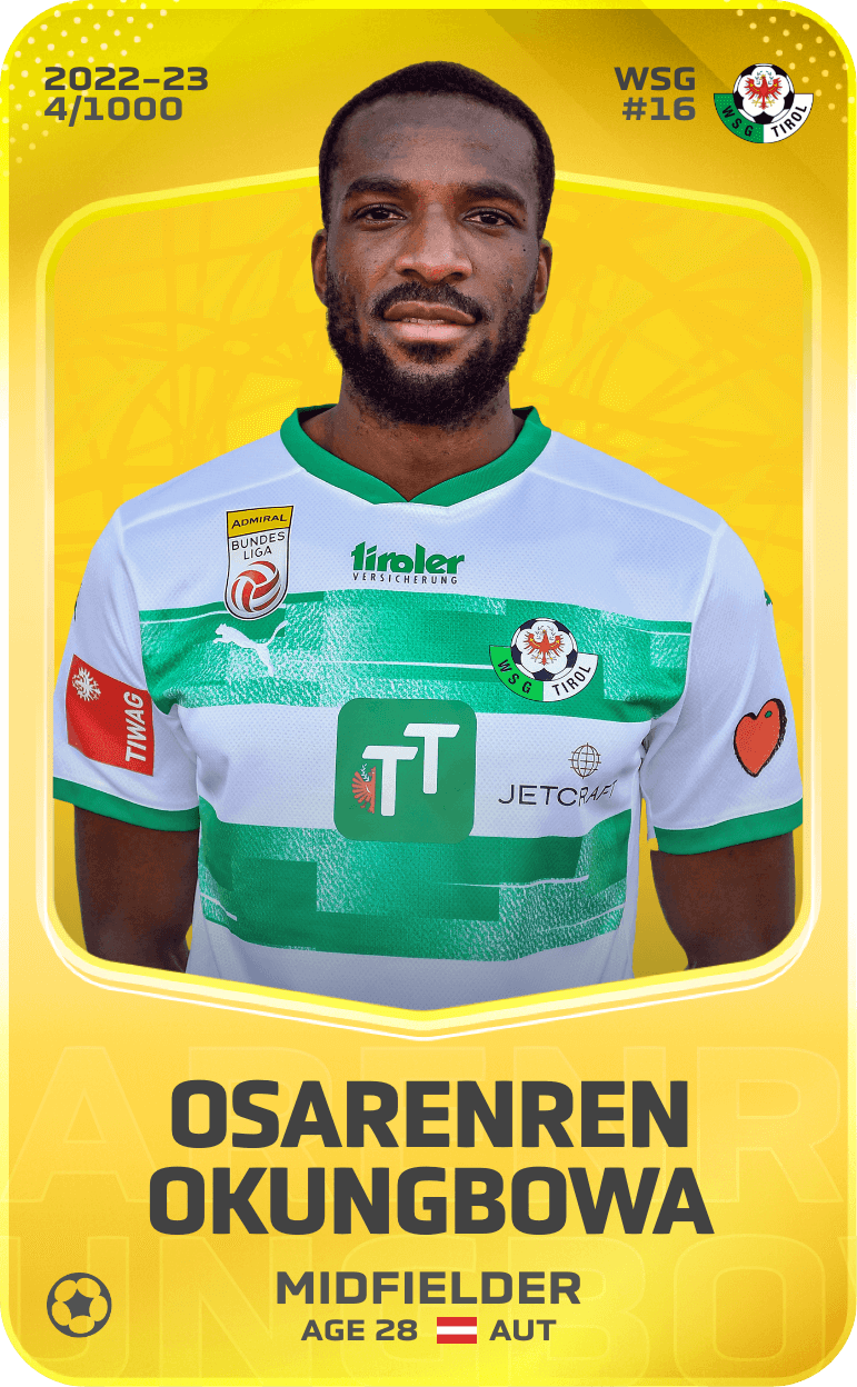 Osarenren Okungbowa 2022-23 • Limited 4/1000