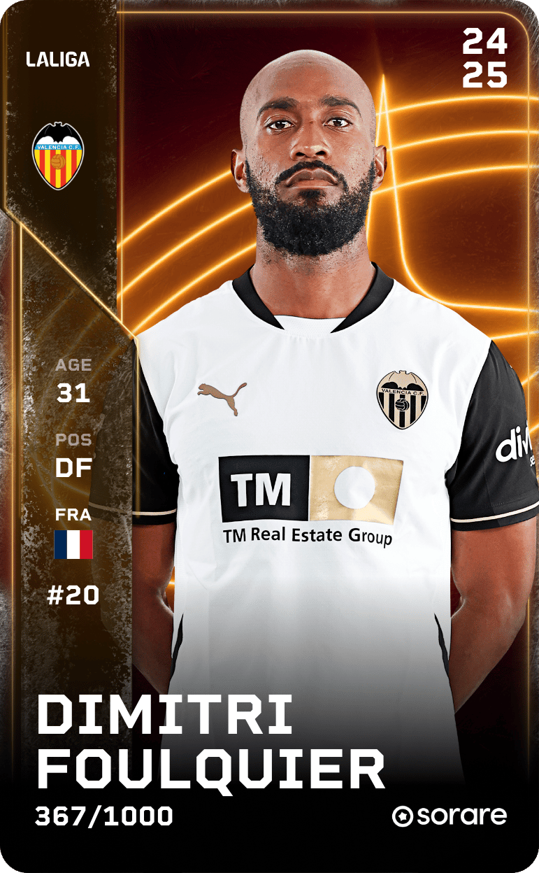 Dimitri Foulquier 2024-25 • Limited 367/1000