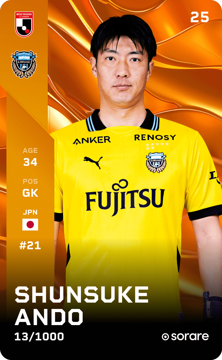 Shunsuke Ando 2025-26 • Limited 13/1000