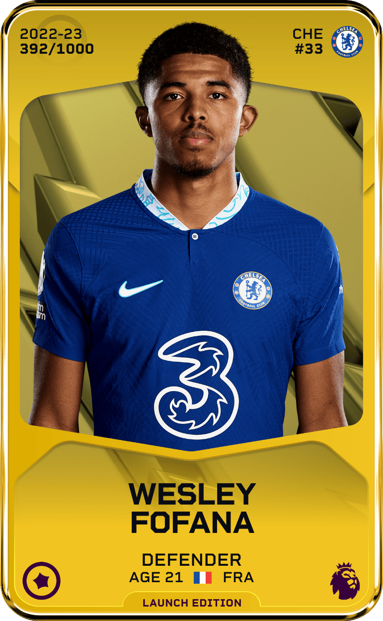 Wesley Fofana 2022-23 • Limited 392/1000