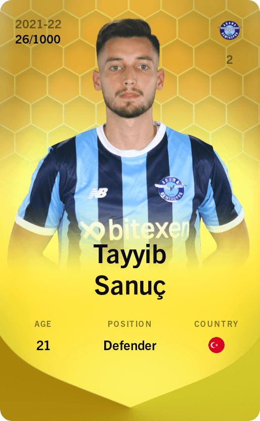 Tayyib Sanuç 2021-22 • Limited 26/1000