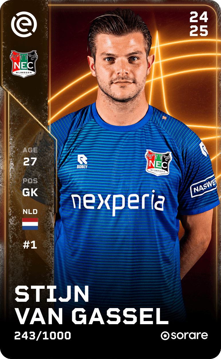 Stijn van Gassel 2024-25 • Limited 243/1000