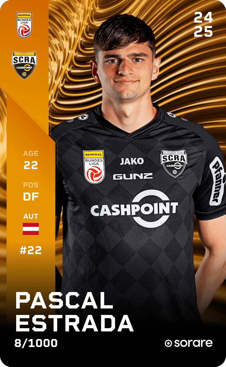 Pascal Estrada 2024-25 • Limited 8/1000