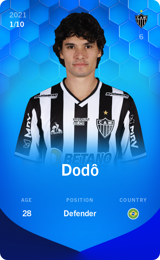 Sorare - Sorare Official - Dodô 2021-22 • Super Rare 1/10 - NFT # 60277290933210464856849716731001712489123970670609783689121168662628048577600