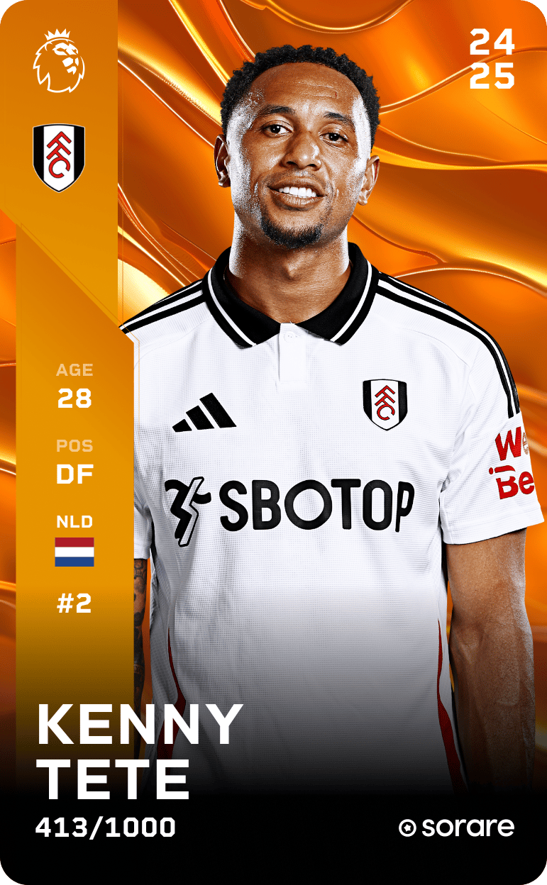 Kenny Tete 2024-25 • Limited 413/1000