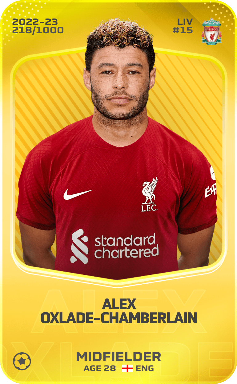 Alex Oxlade-Chamberlain 2022-23 • Limited 218/1000