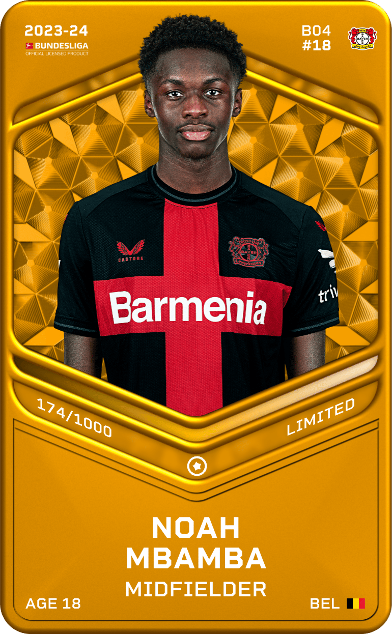 Noah Mbamba 2023-24 • Limited 174/1000
