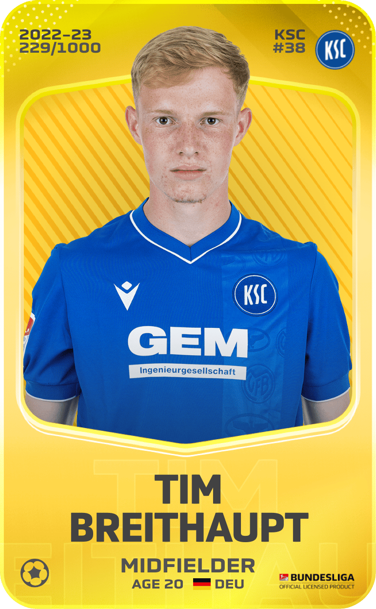 Tim Breithaupt 2022-23 • Limited 229/1000