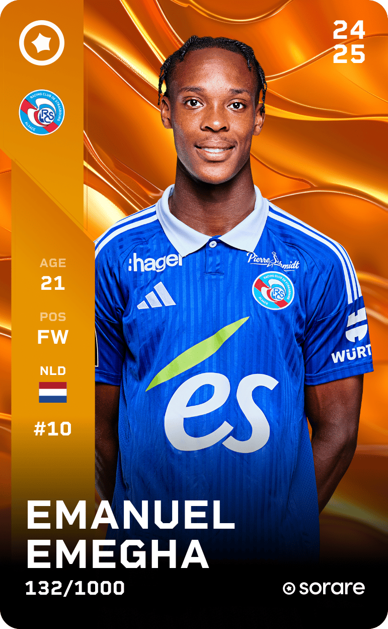 Emanuel Emegha 2024-25 • Limited 132/1000