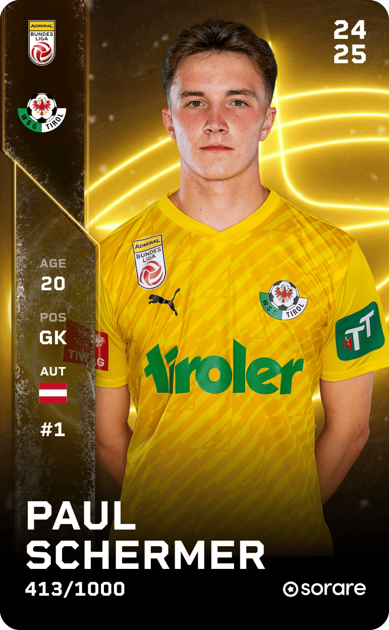 Paul Schermer 2024-25 • Limited 413/1000
