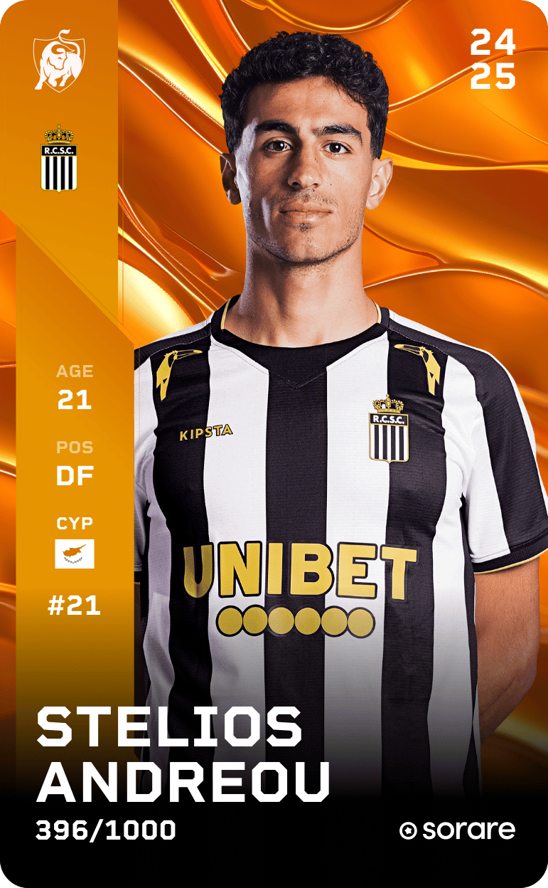 Stelios Andreou 2024-25 • Limited 396/1000