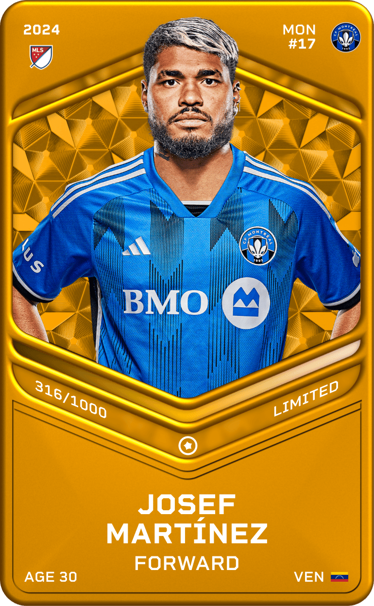 Josef Martínez 2024-25 • Limited 316/1000