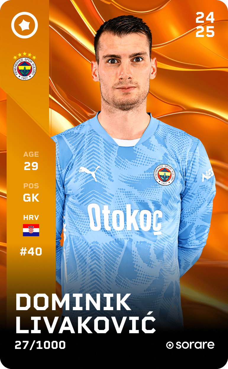 Dominik Livaković 2024-25 • Limited 27/1000