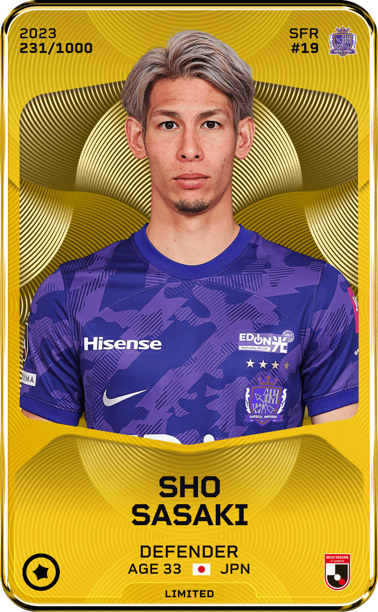Sho Sasaki 2023-24 • Limited 231/1000