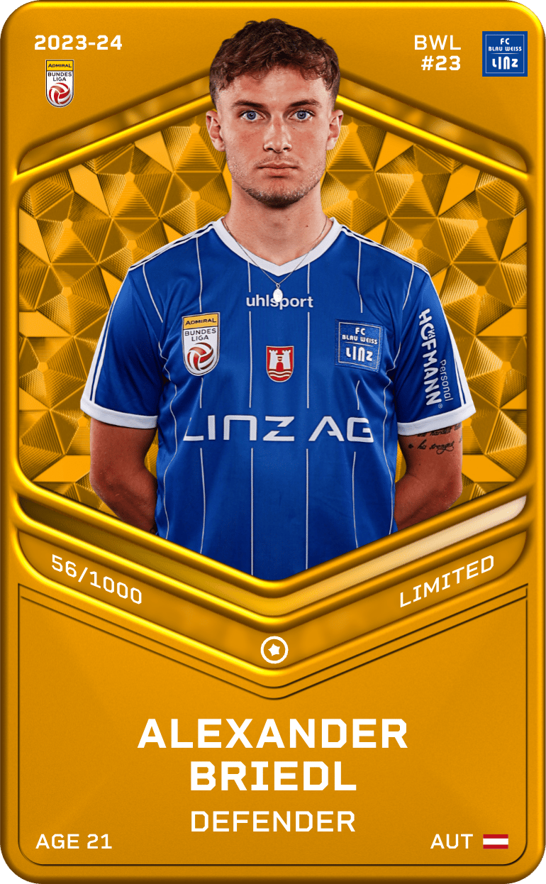 Alexander Briedl 2023-24 • Limited 56/1000