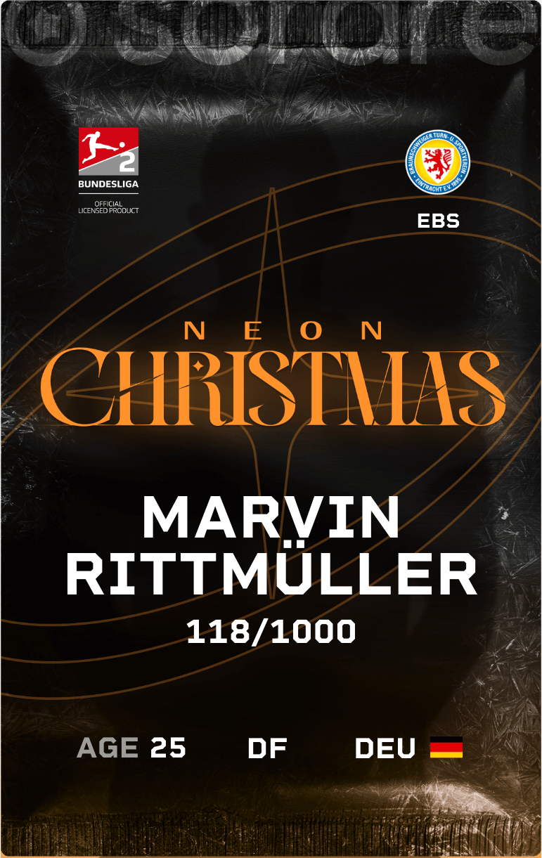 Marvin Rittmüller 2024-25 • Limited 118/1000