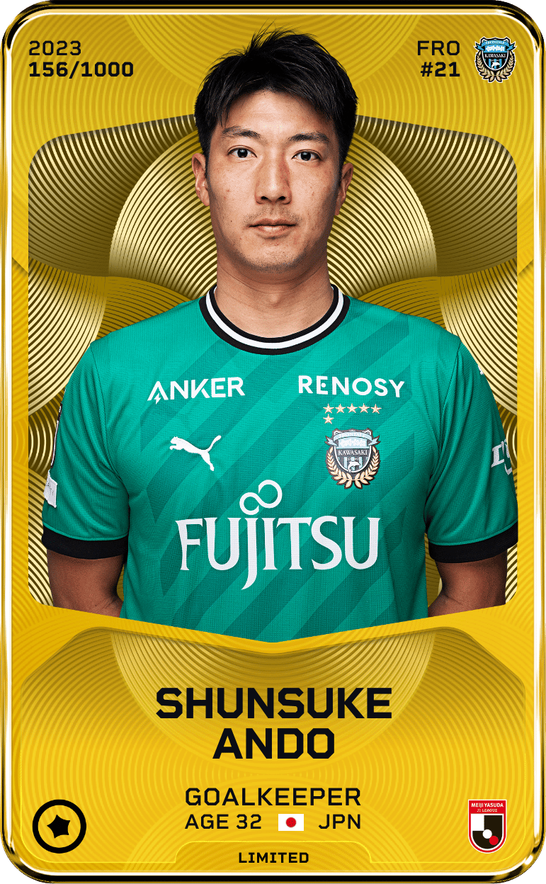 Shunsuke Ando 2023-24 • Limited 156/1000