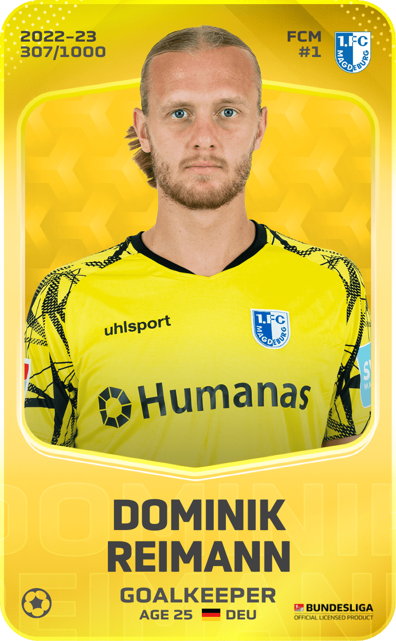 Dominik Reimann 2022-23 • Limited 307/1000