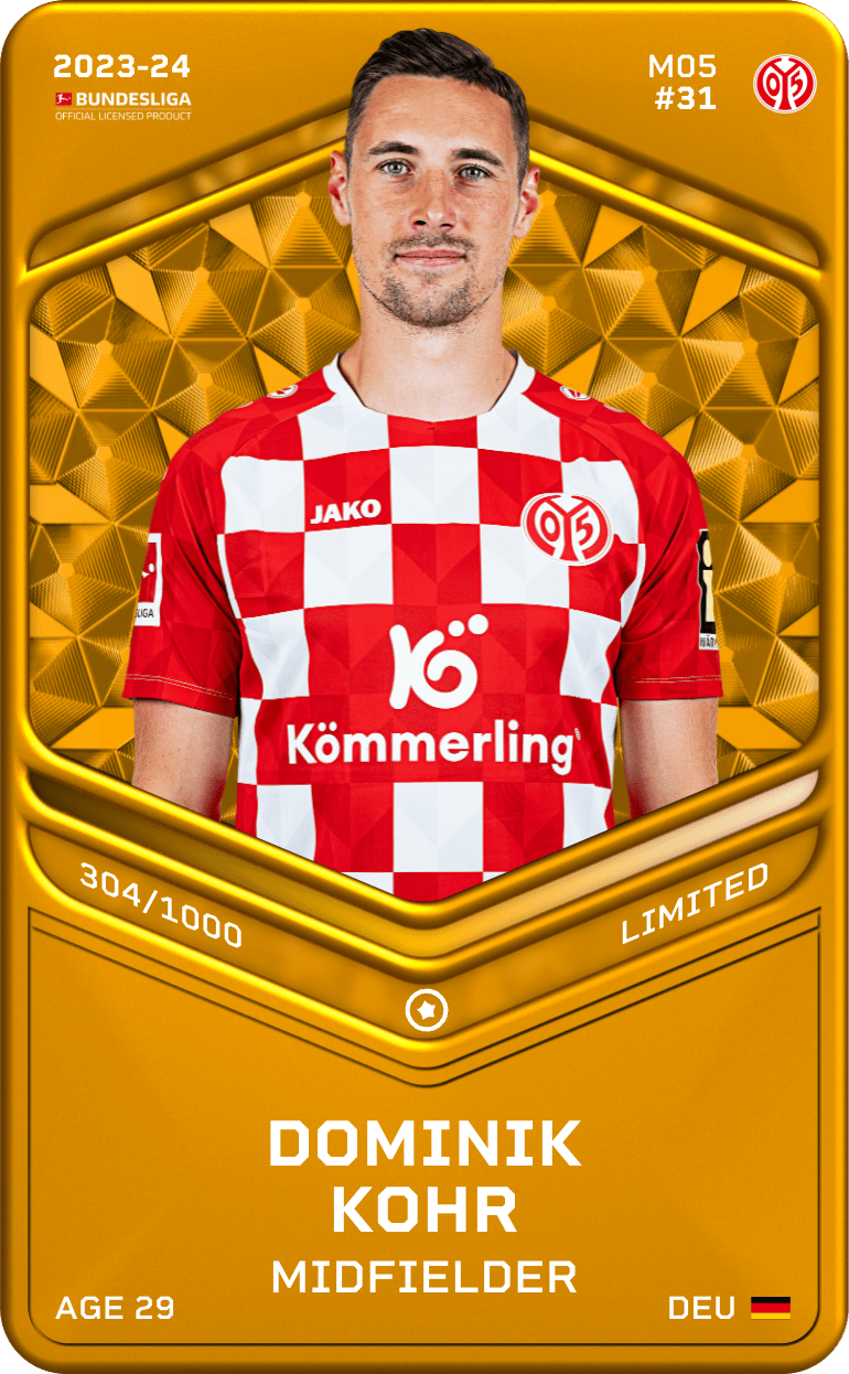 Dominik Kohr 2023-24 • Limited 304/1000