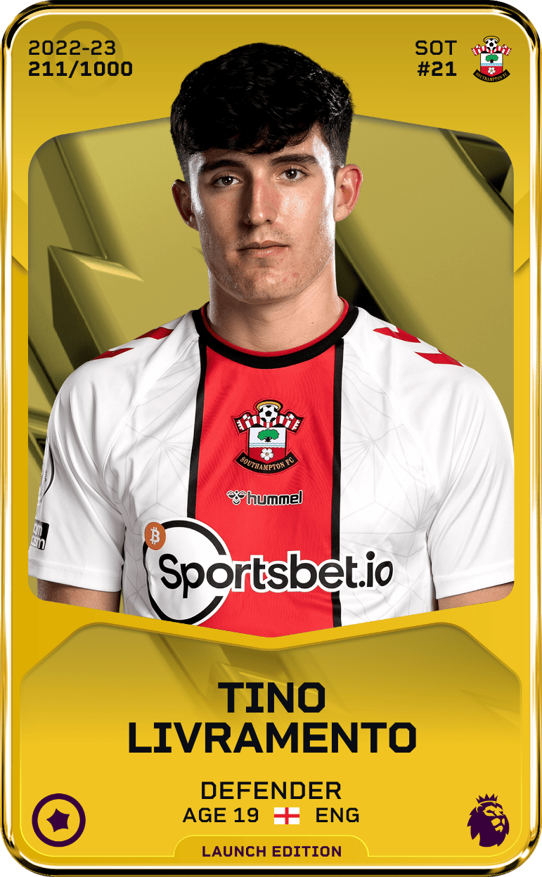 Tino Livramento 2022-23 • Limited 211/1000