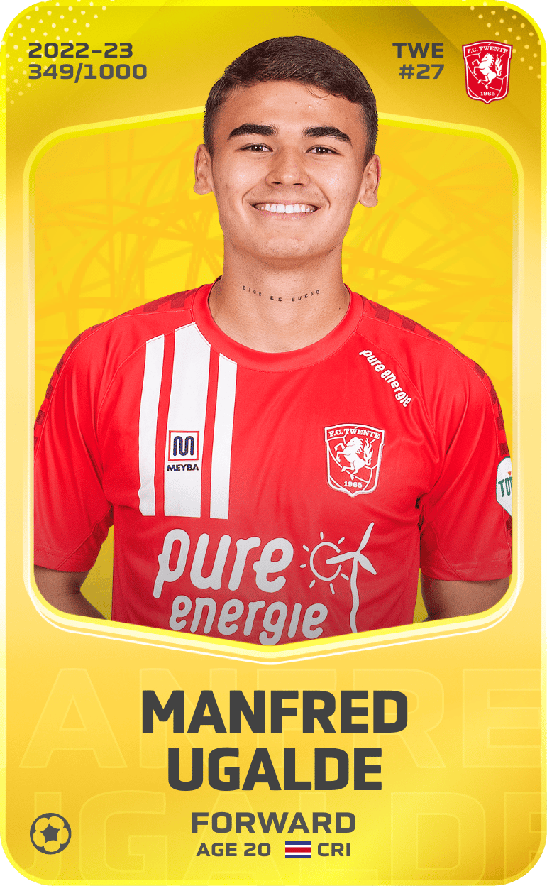 Manfred Ugalde 2022-23 • Limited 349/1000