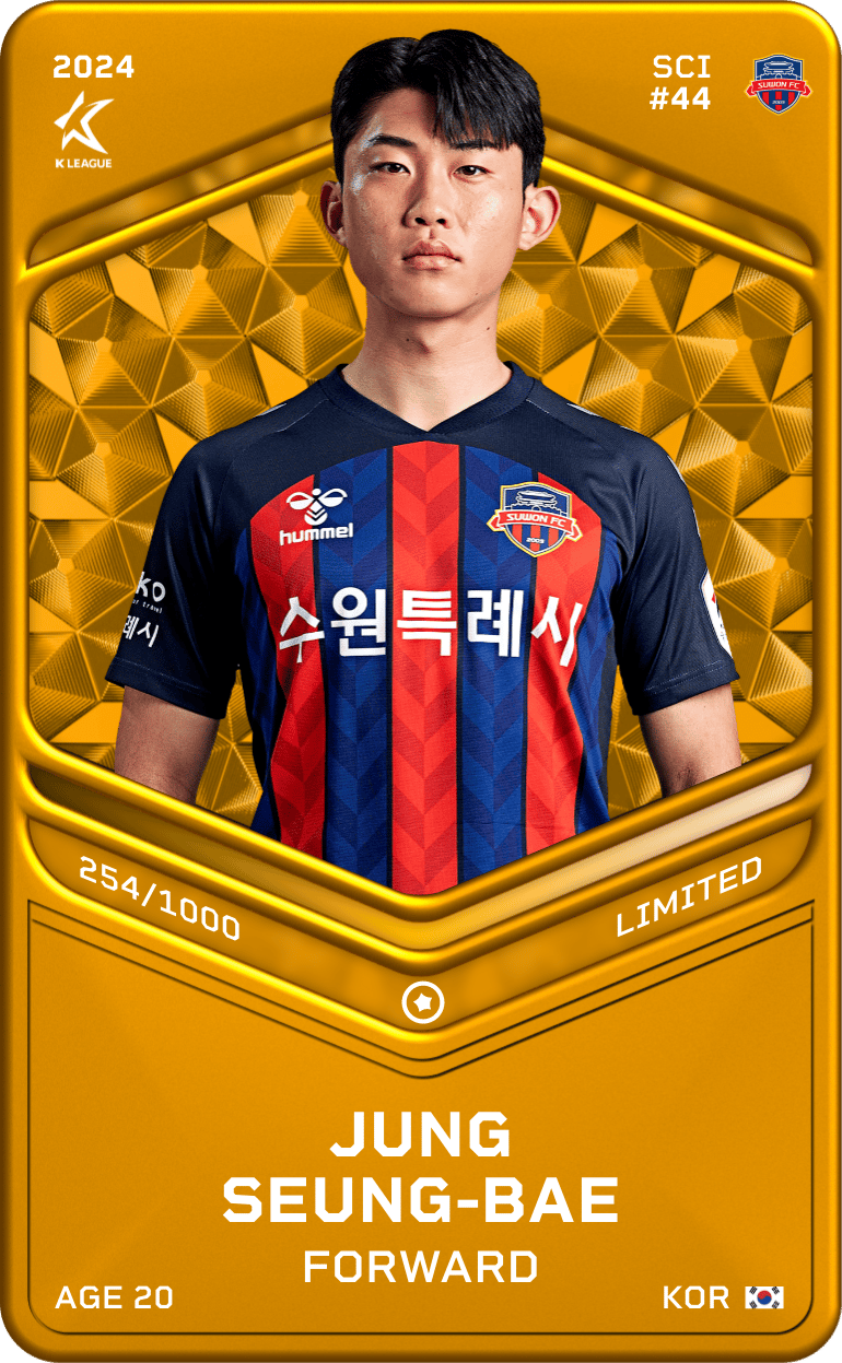 Jung Seung-Bae 2024-25 • Limited 254/1000