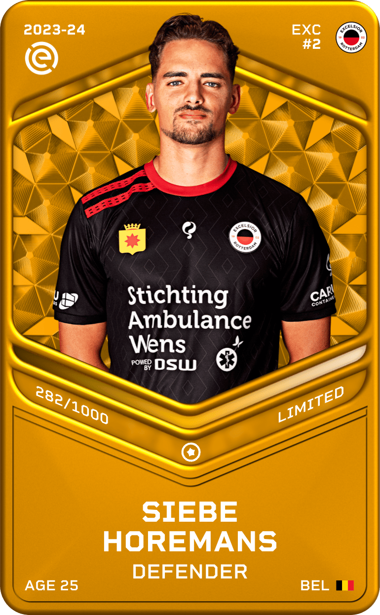 Siebe Horemans 2023-24 • Limited 282/1000