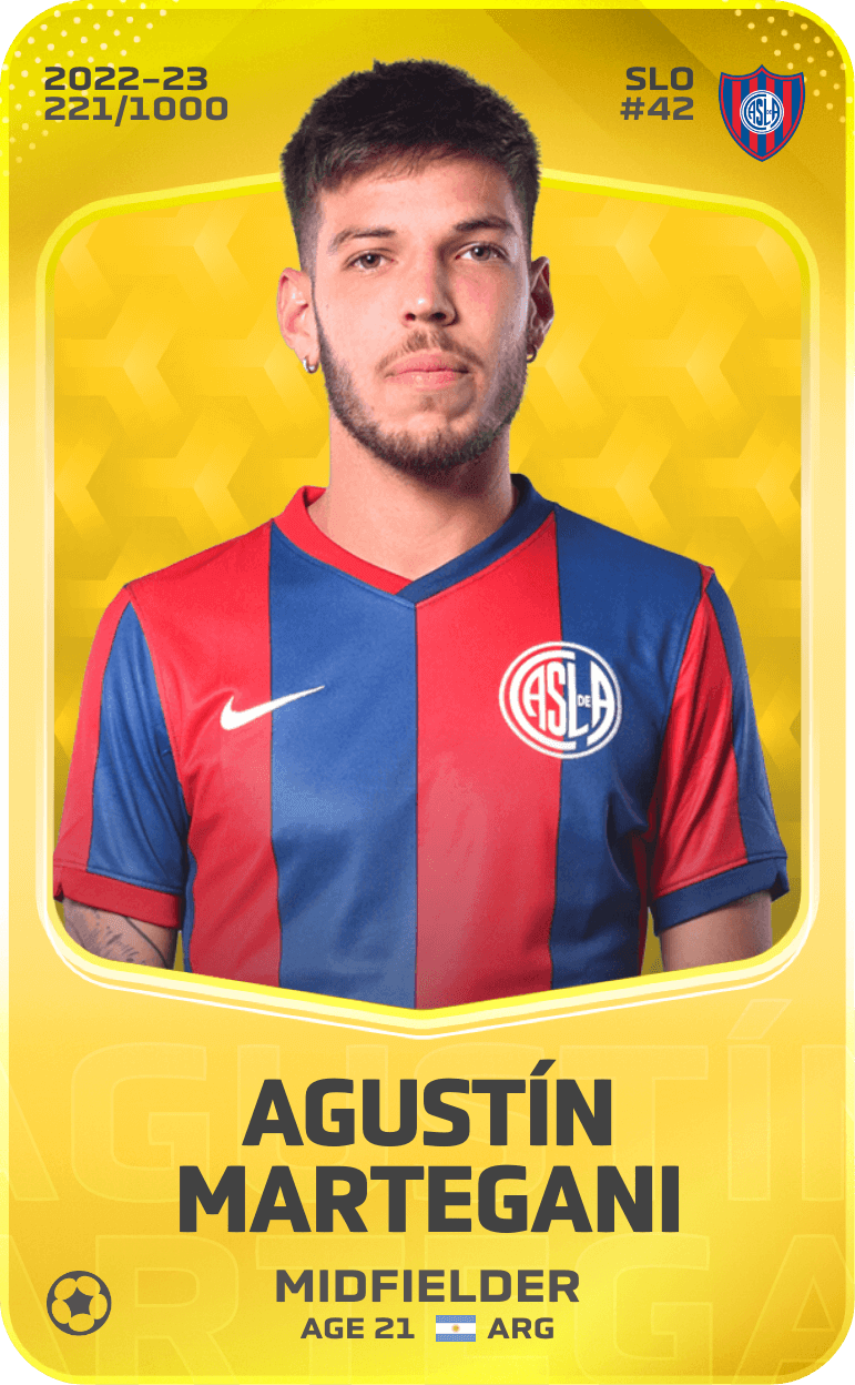 Agustín Martegani 2022-23 • Limited 221/1000