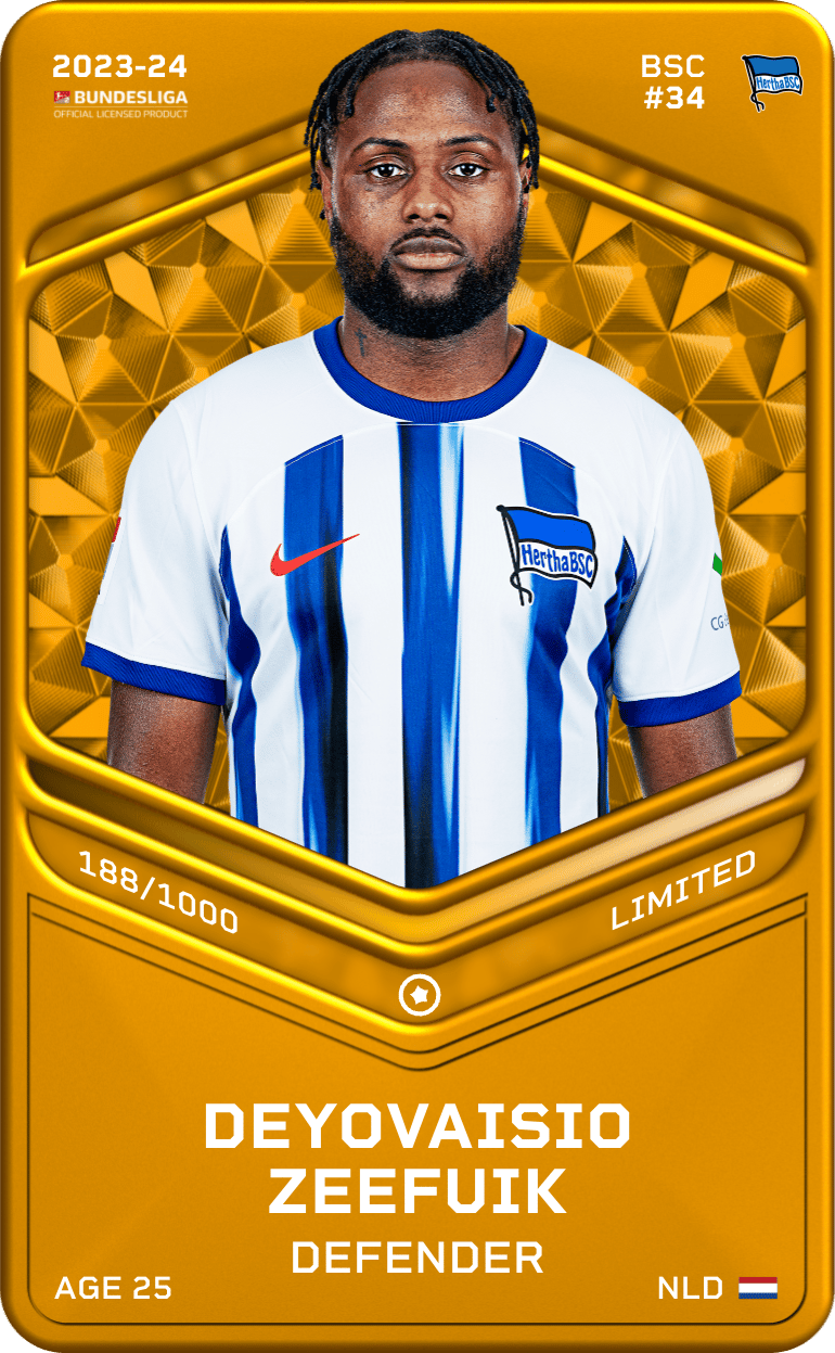 Deyovaisio Zeefuik 2023-24 • Limited 188/1000