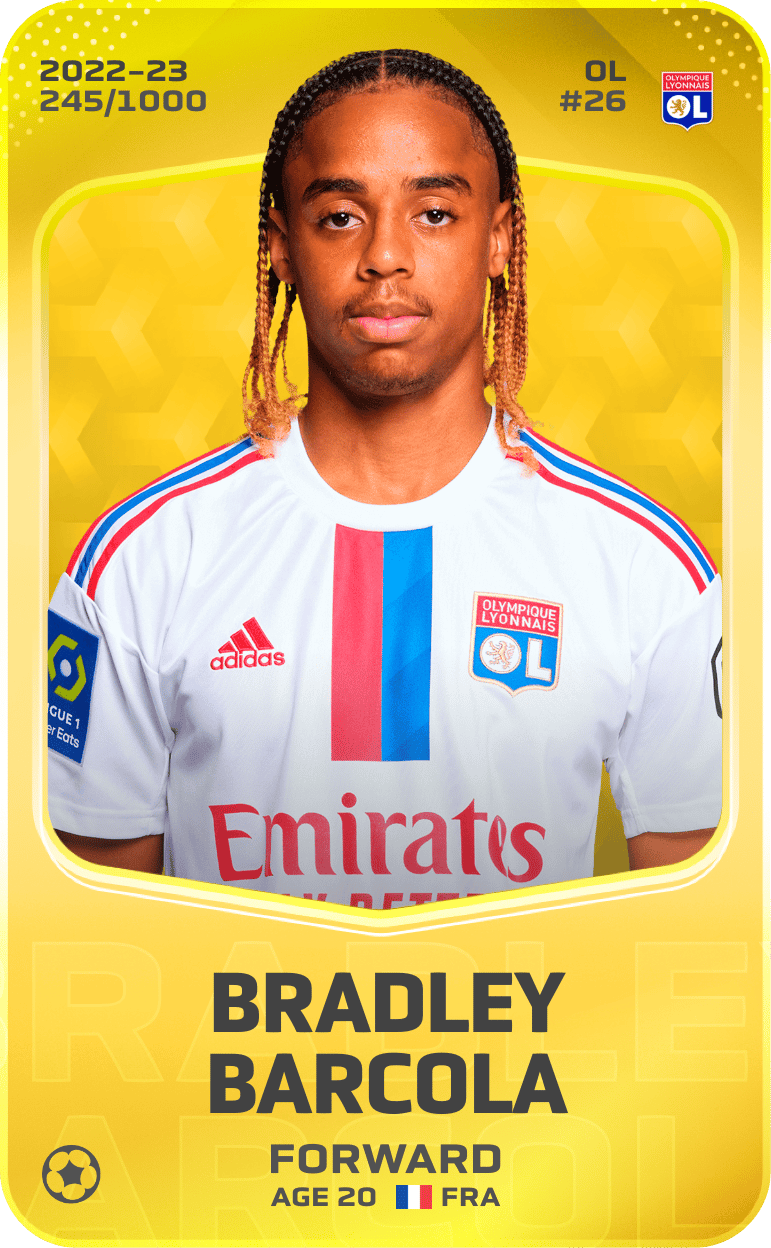 Bradley Barcola 2022-23 • Limited 245/1000