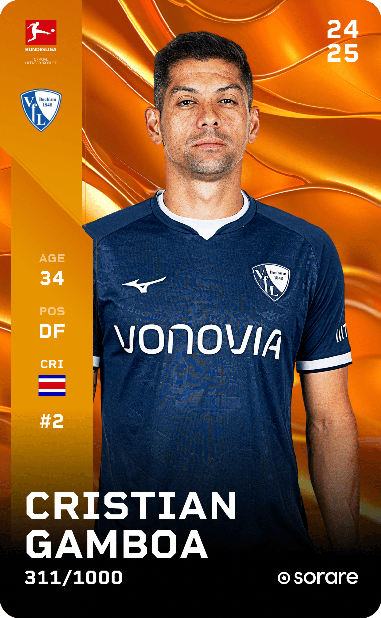 Cristian Gamboa 2024-25 • Limited 311/1000