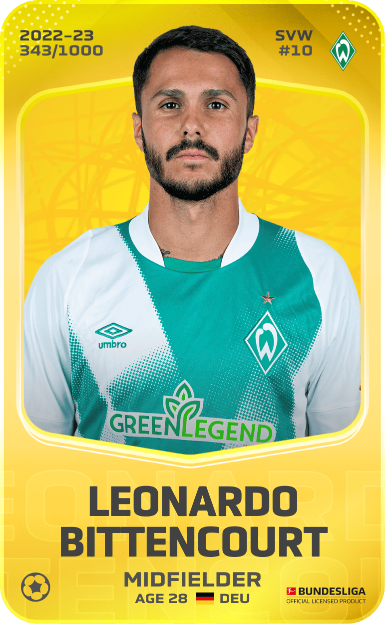 Leonardo Bittencourt 2022-23 • Limited 343/1000