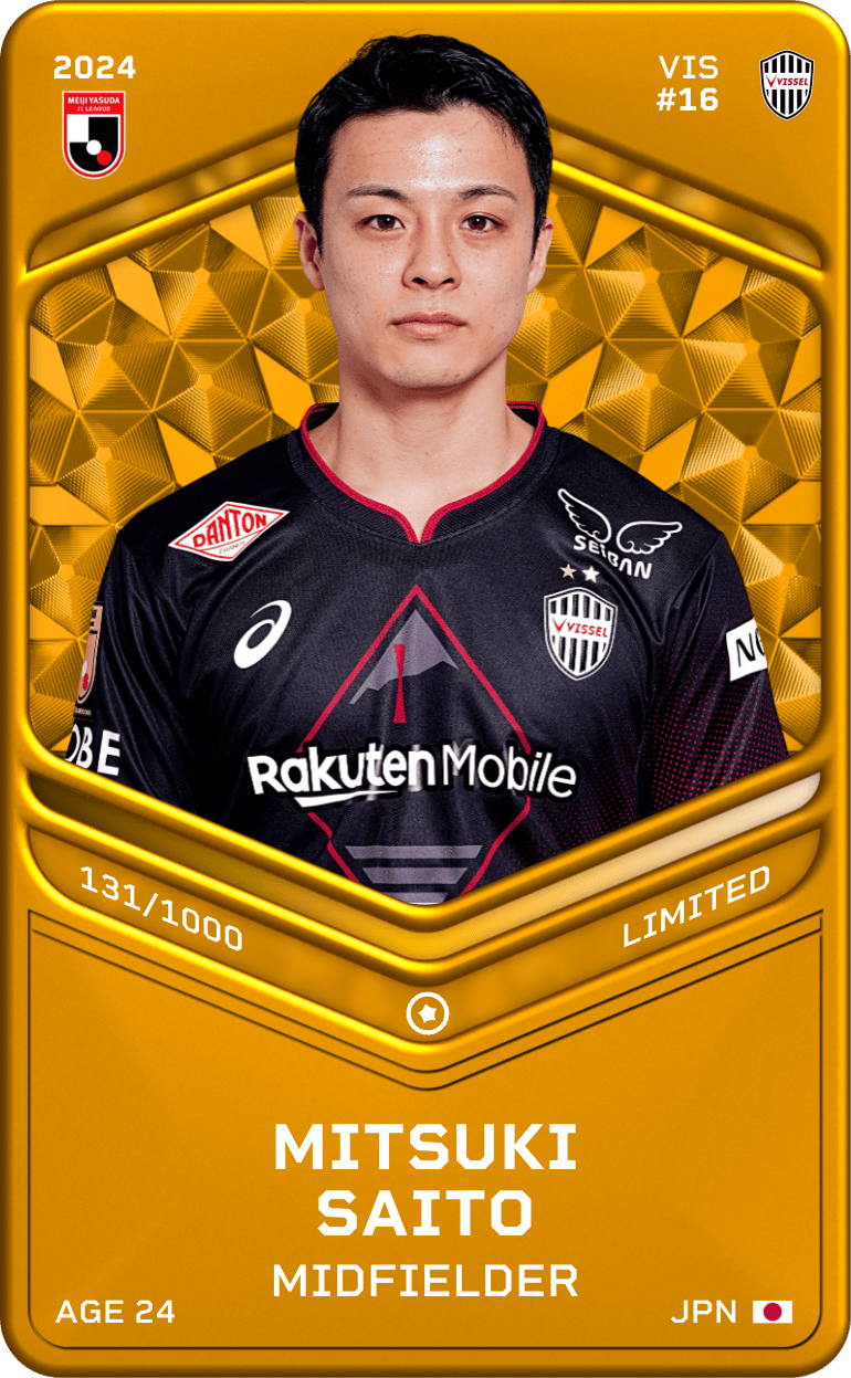 Mitsuki Saito 2024-25 • Limited 131/1000